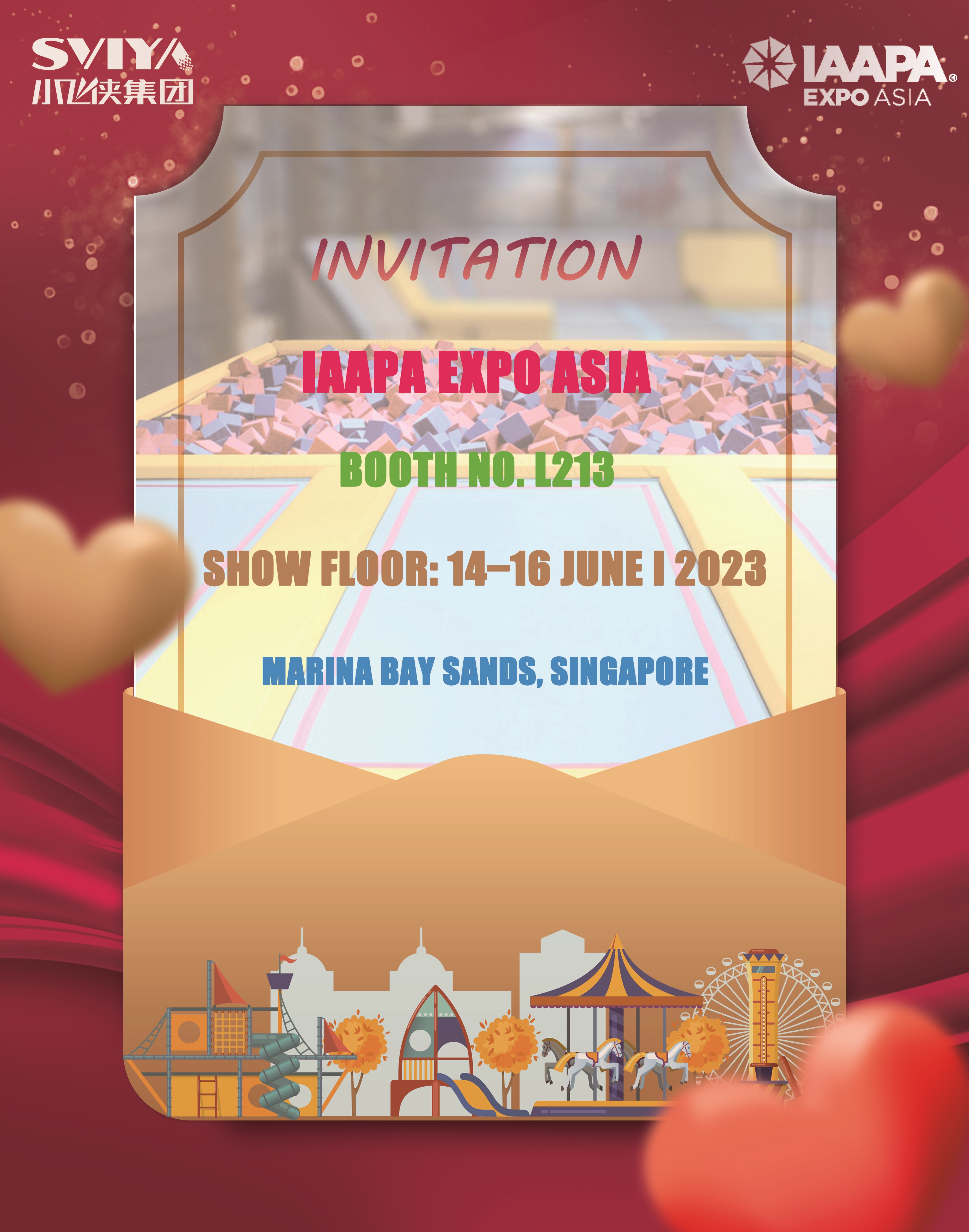 小飞侠集团新加坡IAAPA EXPO ASIA 展欢迎您 